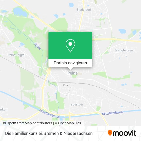 Die Familienkanzlei Karte