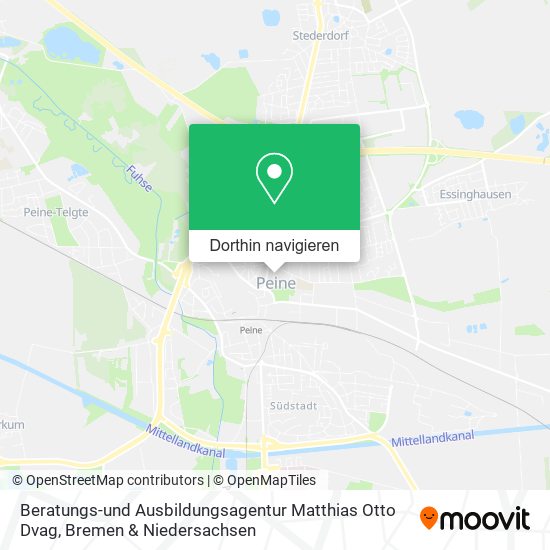 Beratungs-und Ausbildungsagentur Matthias Otto Dvag Karte