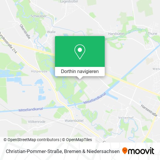 Christian-Pommer-Straße Karte