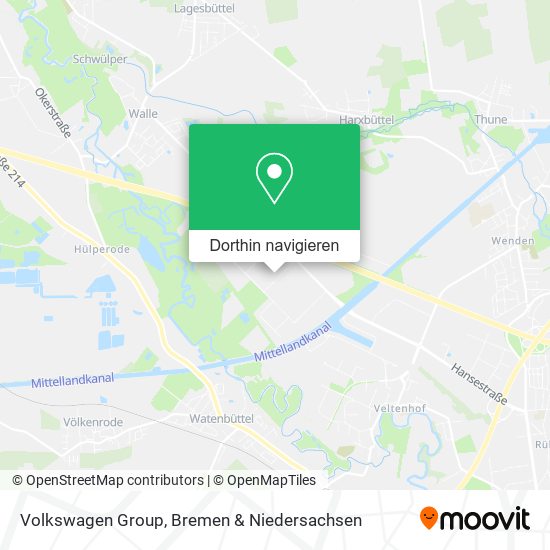 Volkswagen Group Karte
