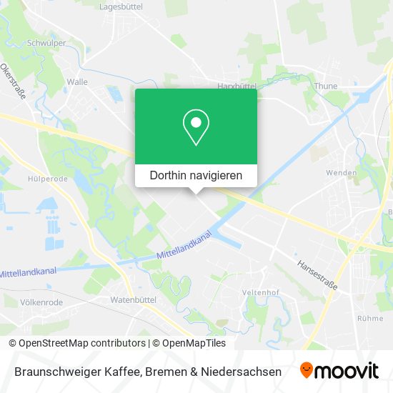Braunschweiger Kaffee Karte