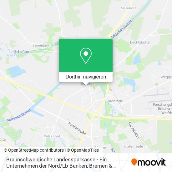 Braunschweigische Landessparkasse - Ein Unternehmen der Nord / Lb Banken Karte