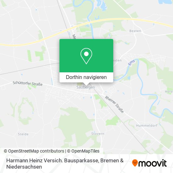 Harmann Heinz Versich. Bausparkasse Karte
