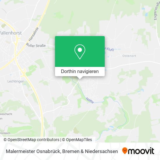 Malermeister Osnabrück Karte