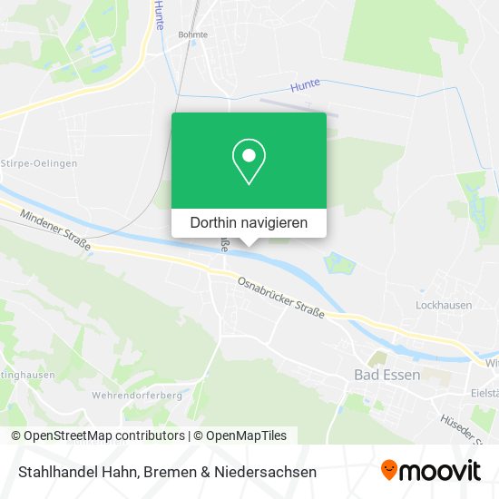 Stahlhandel Hahn Karte
