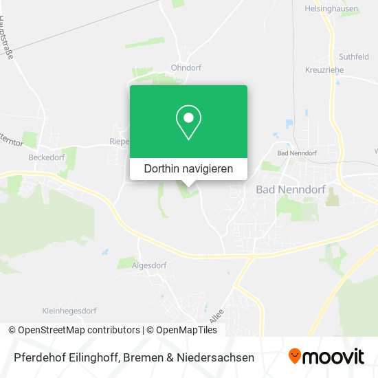 Pferdehof Eilinghoff Karte