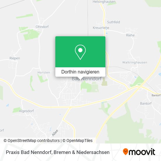 Praxis Bad Nenndorf Karte