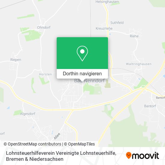 Lohnsteuerhilfeverein Vereinigte Lohnsteuerhilfe Karte