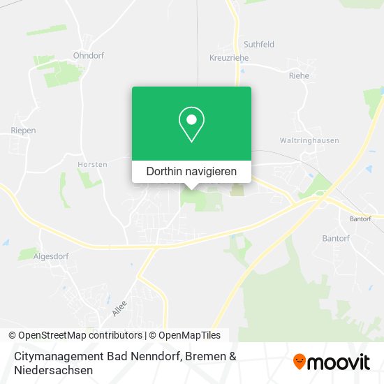 Citymanagement Bad Nenndorf Karte