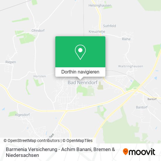 Barmenia Versicherung - Achim Banani Karte