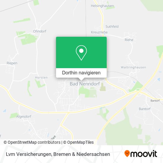 Lvm Versicherungen Karte