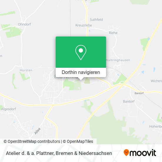 Atelier d. & a. Plattner Karte