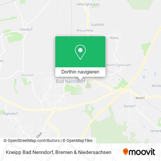Kneipp Bad Nenndorf Karte