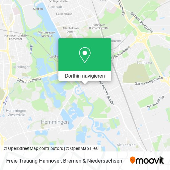 Freie Trauung Hannover Karte