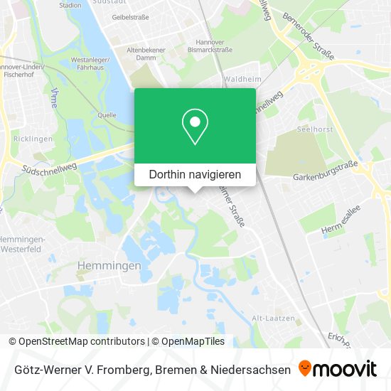 Götz-Werner V. Fromberg Karte
