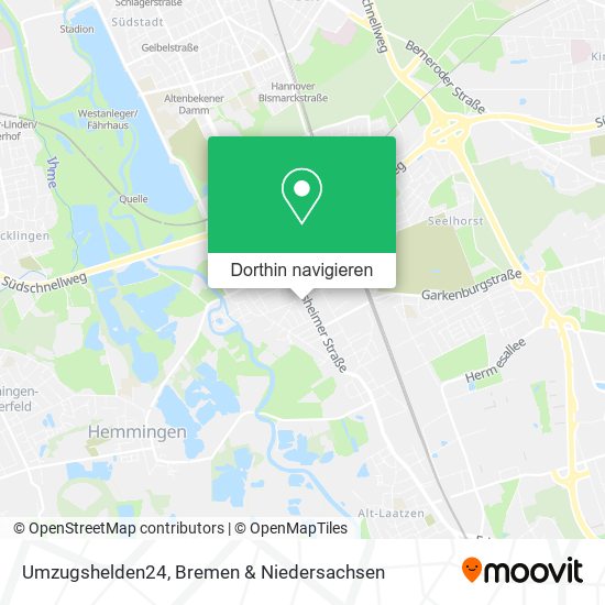 Umzugshelden24 Karte