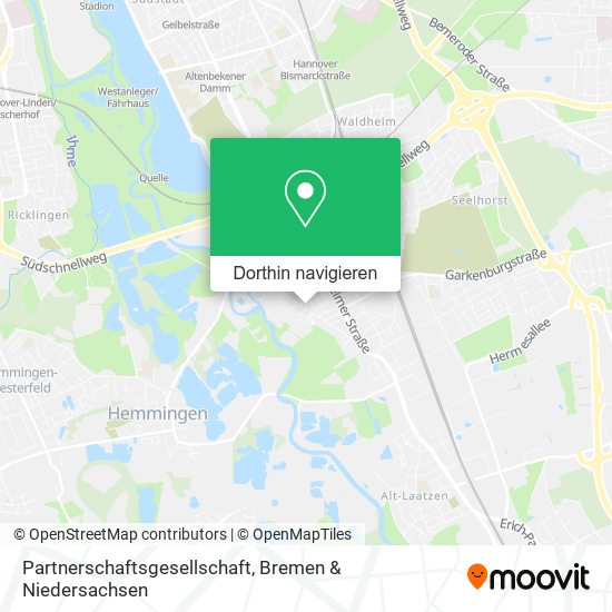 Partnerschaftsgesellschaft Karte