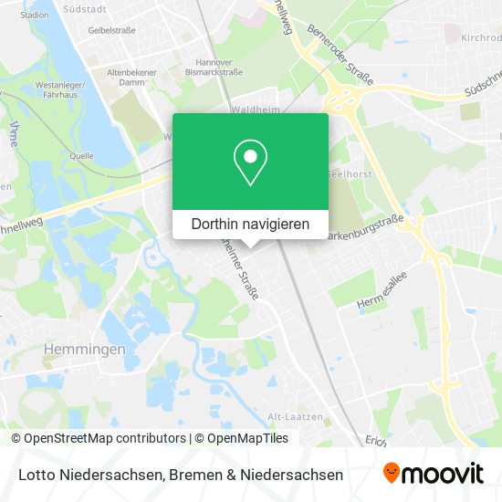 Lotto Niedersachsen Karte