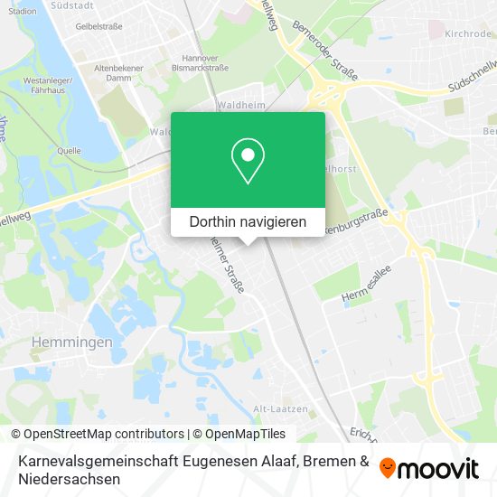 Karnevalsgemeinschaft Eugenesen Alaaf Karte