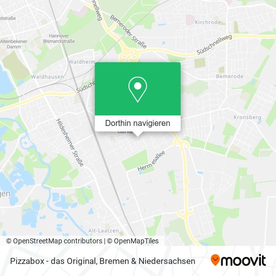 Pizzabox - das Original Karte