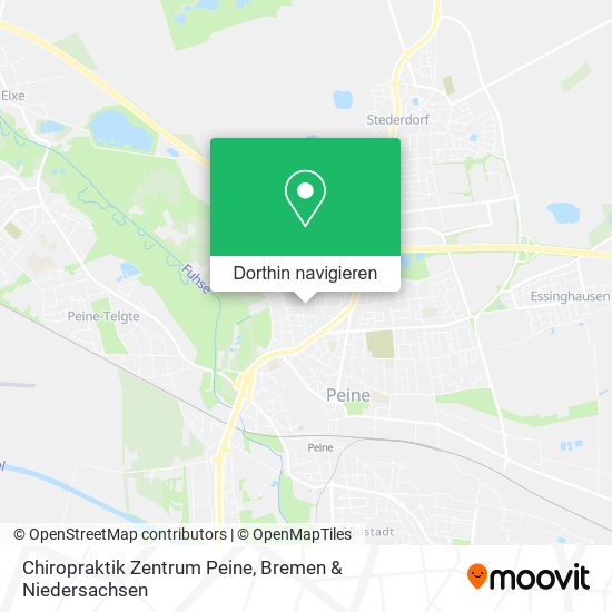 Chiropraktik Zentrum Peine Karte