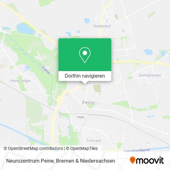 Neurozentrum Peine Karte