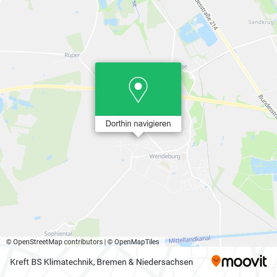 Kreft BS Klimatechnik Karte