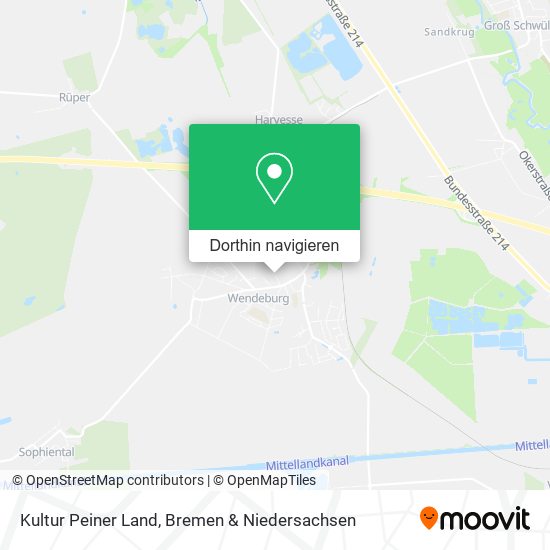 Kultur Peiner Land Karte