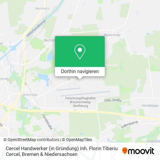 Cercel Handwerker (in Gründung) Inh. Florin Tiberiu Cercel Karte