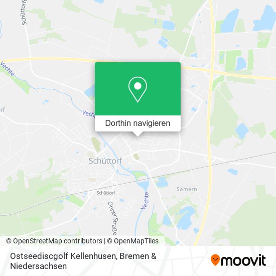 Ostseediscgolf Kellenhusen Karte