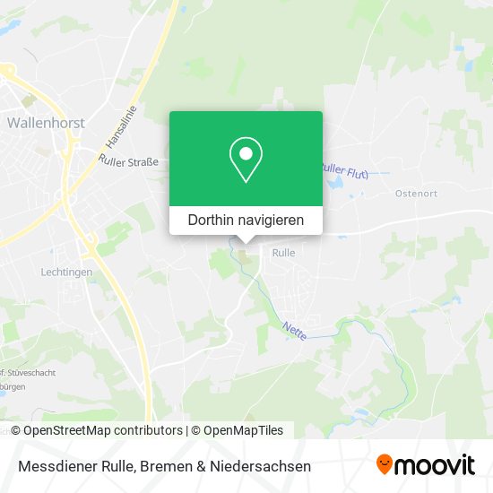 Messdiener Rulle Karte