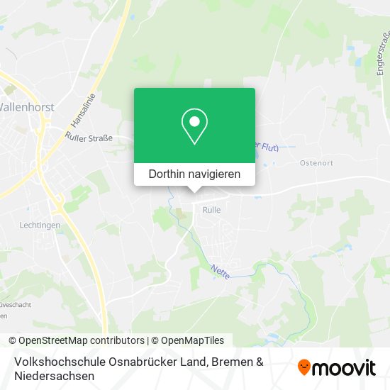 Volkshochschule Osnabrücker Land Karte