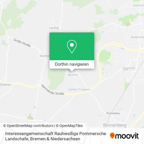Interessengemeinschaft Rauhwollige Pommersche Landschafe Karte