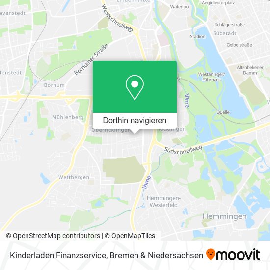 Kinderladen Finanzservice Karte