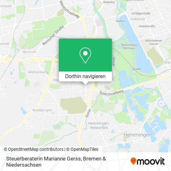 Steuerberaterin Marianne Gerss Karte
