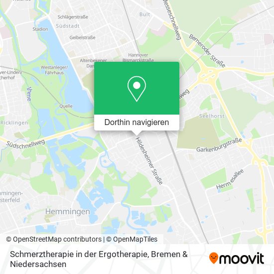 Schmerztherapie in der Ergotherapie Karte