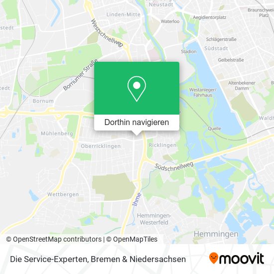 Die Service-Experten Karte