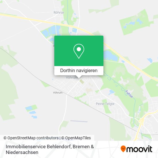 Immobilienservice Behlendorf Karte