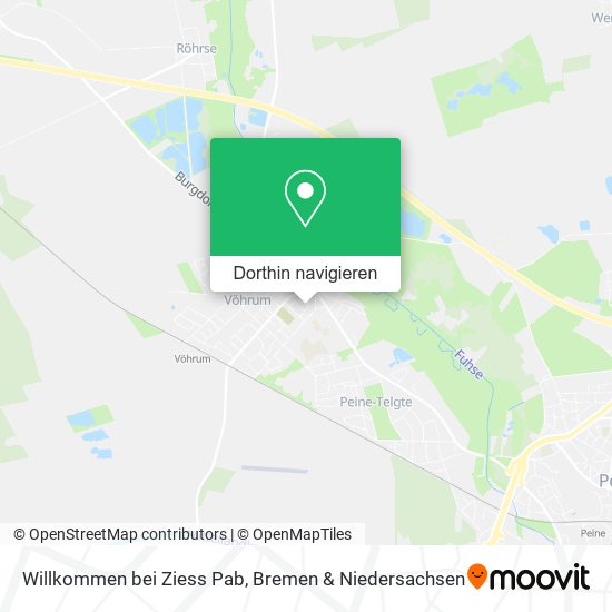 Willkommen bei Ziess Pab Karte
