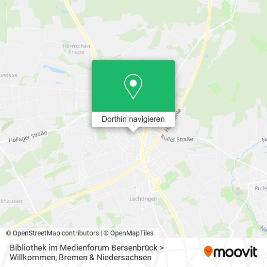 Bibliothek im Medienforum Bersenbrück > Willkommen Karte