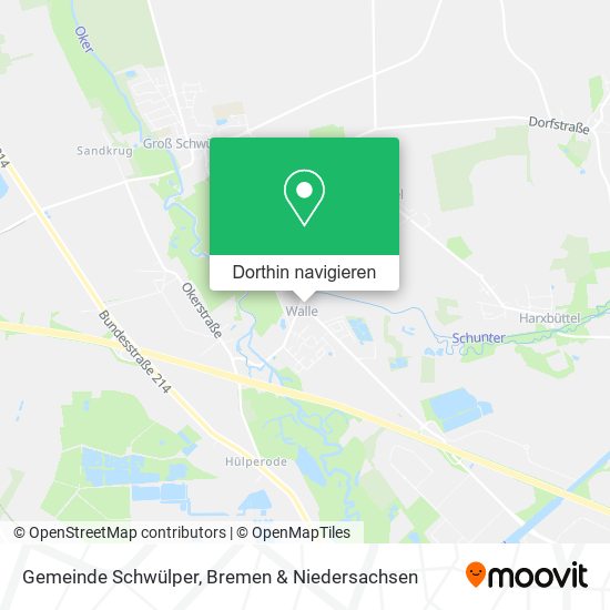 Gemeinde Schwülper Karte