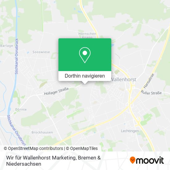 Wir für Wallenhorst Marketing Karte