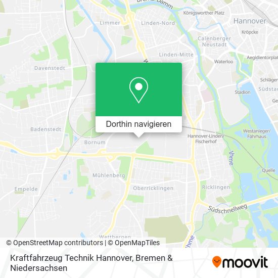 Kraftfahrzeug Technik Hannover Karte