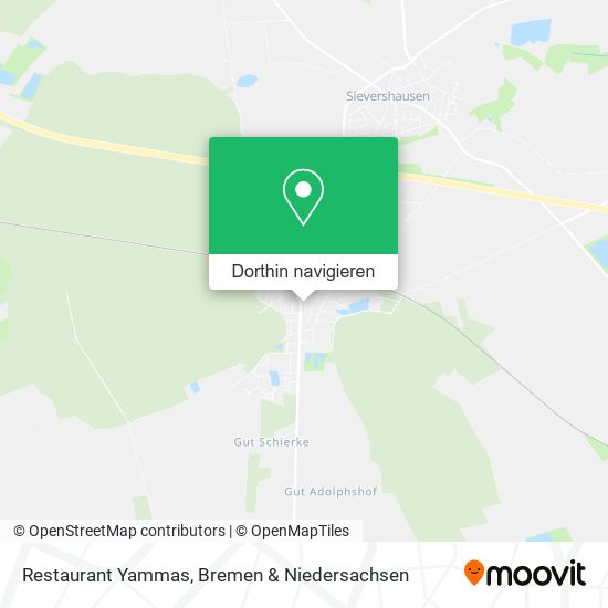 Restaurant Yammas Karte