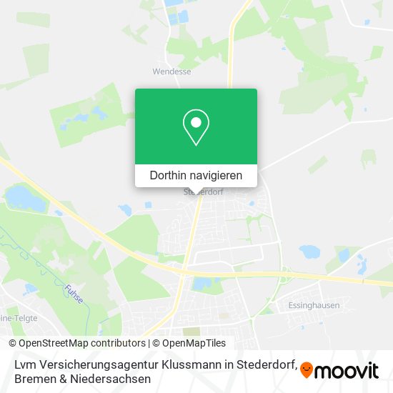 Lvm Versicherungsagentur Klussmann in Stederdorf Karte