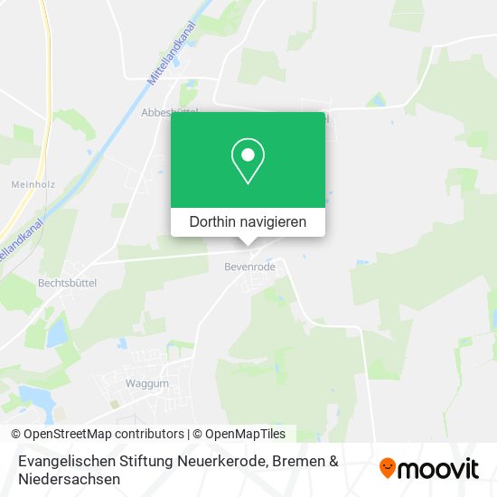 Evangelischen Stiftung Neuerkerode Karte