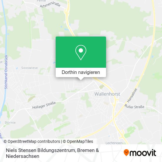 Niels Stensen Bildungszentrum Karte