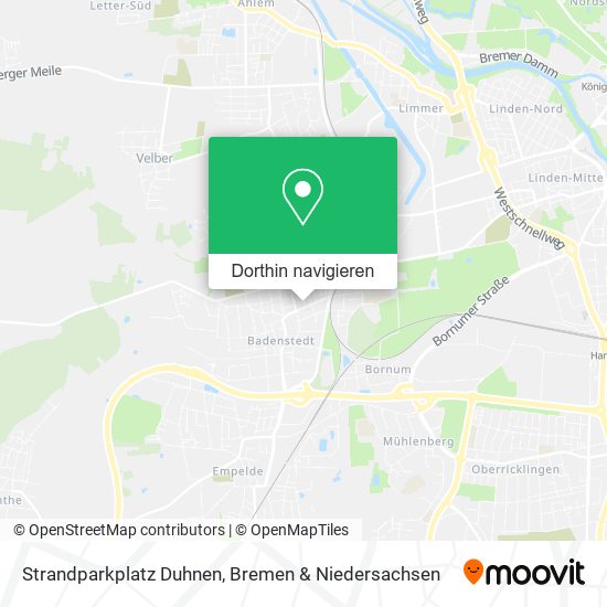 Strandparkplatz Duhnen Karte