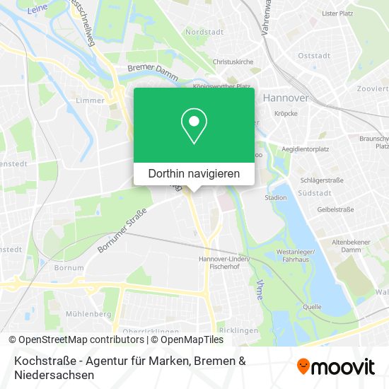 Kochstraße - Agentur für Marken Karte