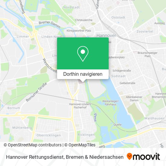 Hannover Rettungsdienst Karte